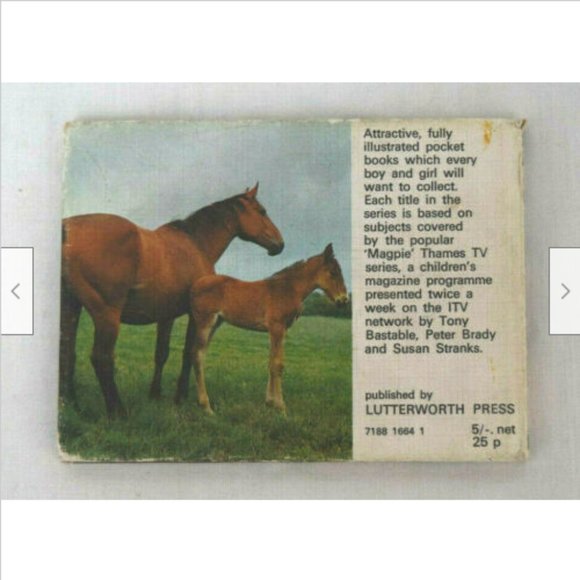 Horses and Ponies Magpie Pocket Hardcover Book Pauline Voss Carol Baker 1969 - Picture 6 of 7
